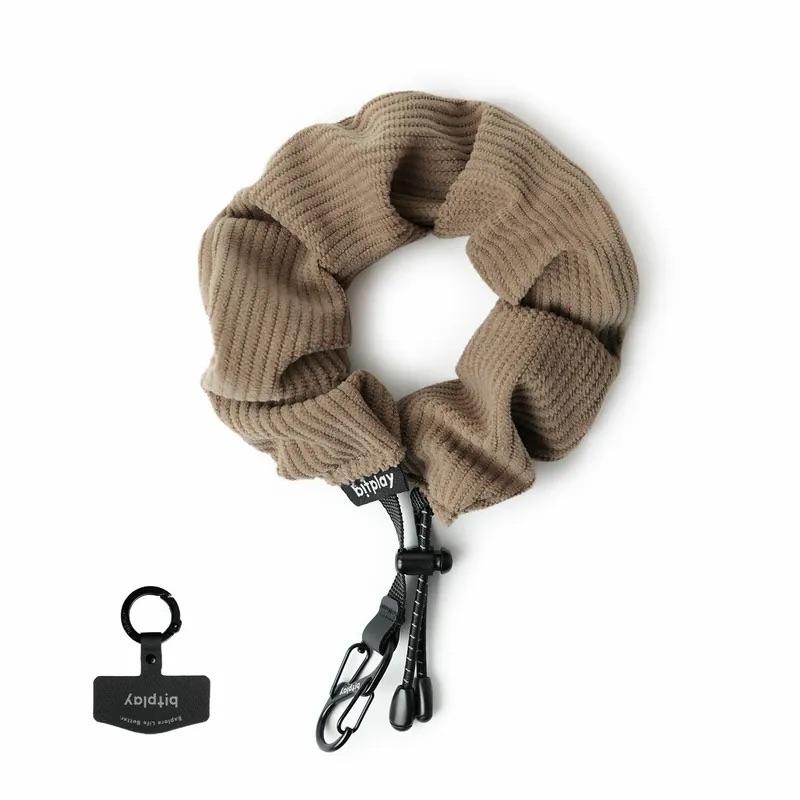 bitplay | Scrunchie Wrist Strap Cozy Series 燈芯絨 圈圈手腕掛繩 (含掛繩通用墊片）【bitplay官方授權經銷】