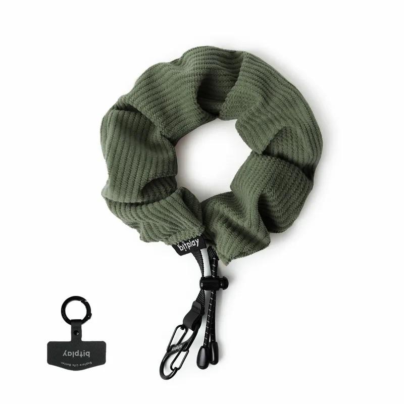 bitplay | Scrunchie Wrist Strap Cozy Series 燈芯絨 圈圈手腕掛繩 (含掛繩通用墊片）【bitplay官方授權經銷】
