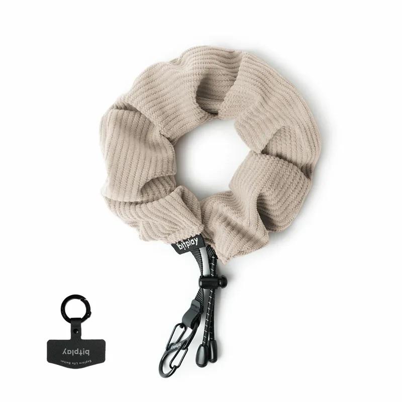 bitplay | Scrunchie Wrist Strap Cozy Series 燈芯絨 圈圈手腕掛繩 (含掛繩通用墊片）【bitplay官方授權經銷】