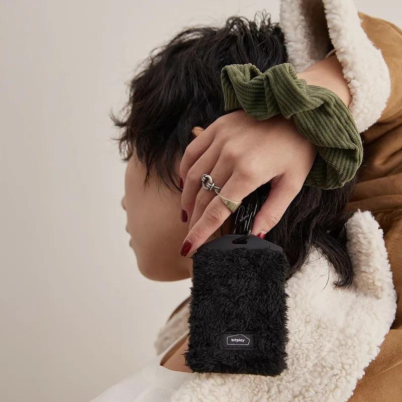 bitplay | Scrunchie Wrist Strap Cozy Series 燈芯絨 圈圈手腕掛繩 (含掛繩通用墊片）【bitplay官方授權經銷】