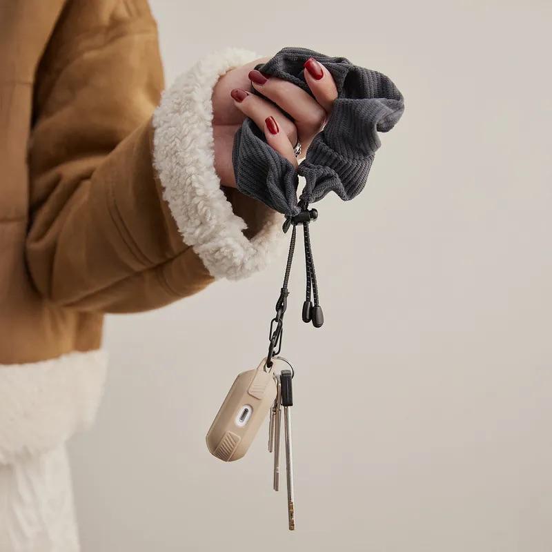 bitplay | Scrunchie Wrist Strap Cozy Series 燈芯絨 圈圈手腕掛繩 (含掛繩通用墊片）【bitplay官方授權經銷】