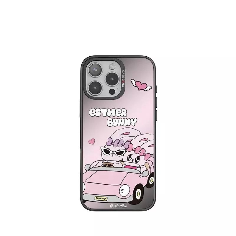 ESTHER BUNNY聯名艾絲樂小兔系列-兜風小兔  手機殼磁吸背蓋 ESTHER BUNNY聯名艾絲樂小兔系列-兜風小兔  手機殼磁吸背蓋