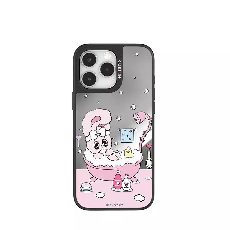 ESTHER BUNNY聯名艾絲樂小兔系列-磁吸出鏡殼-放鬆時刻 ESTHER BUNNY聯名艾絲樂小兔系列-磁吸出鏡殼-放鬆時刻