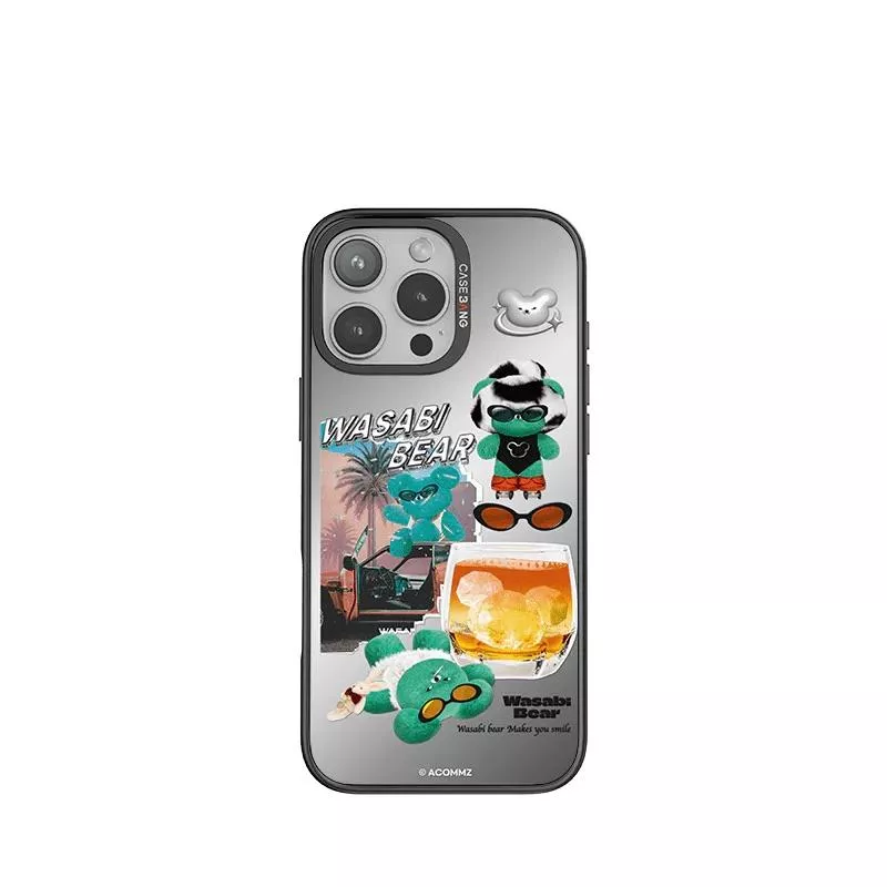 WASABI BEAR 芥末熊聯名系列-紈褲裝備  手機殼磁吸背蓋 WASABI BEAR 芥末熊聯名系列-紈褲裝備  手機殼磁吸背蓋