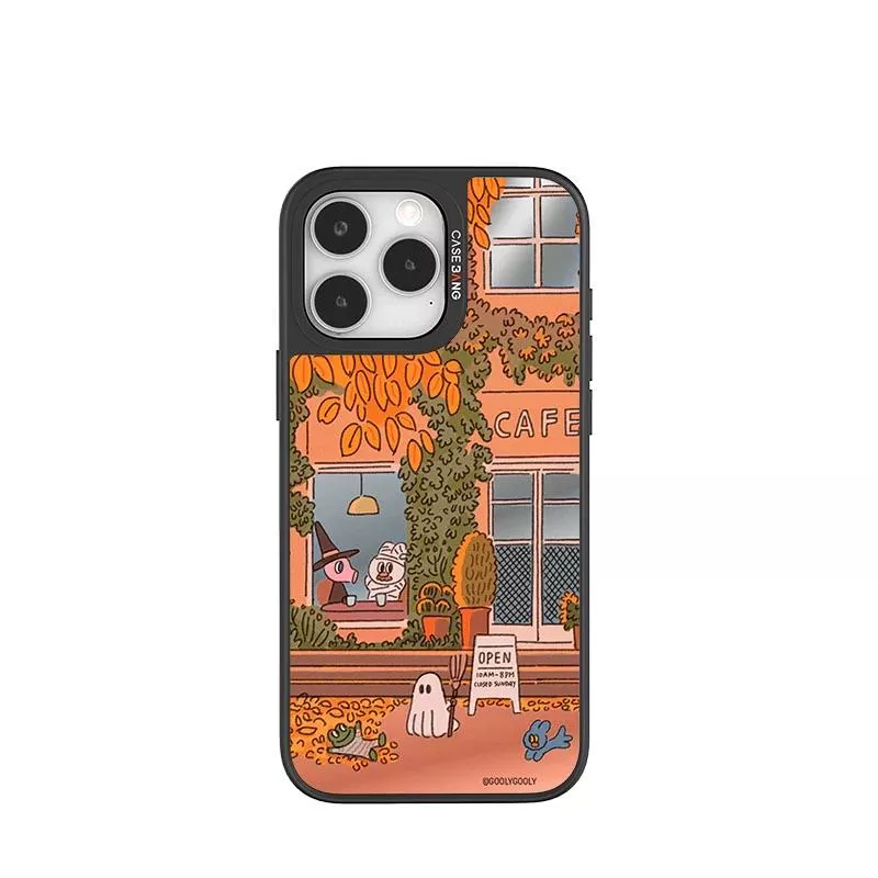 GOOLY聯名咕俐咕俐的稚氣系列-磁吸出鏡殼-午後暖陽