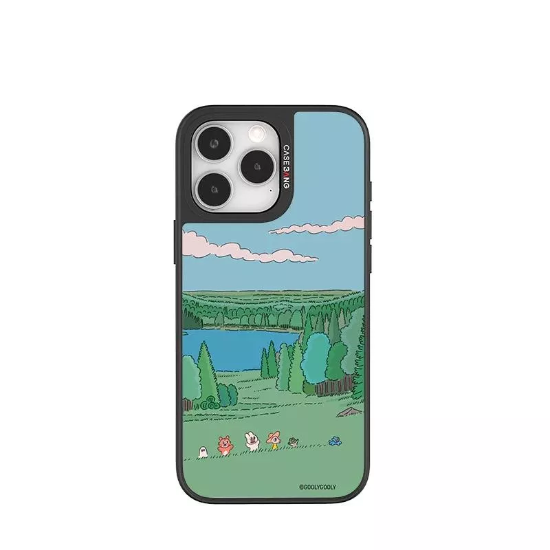 GOOLY聯名咕俐咕俐的稚氣系列-磁吸出鏡殼-森林漫步