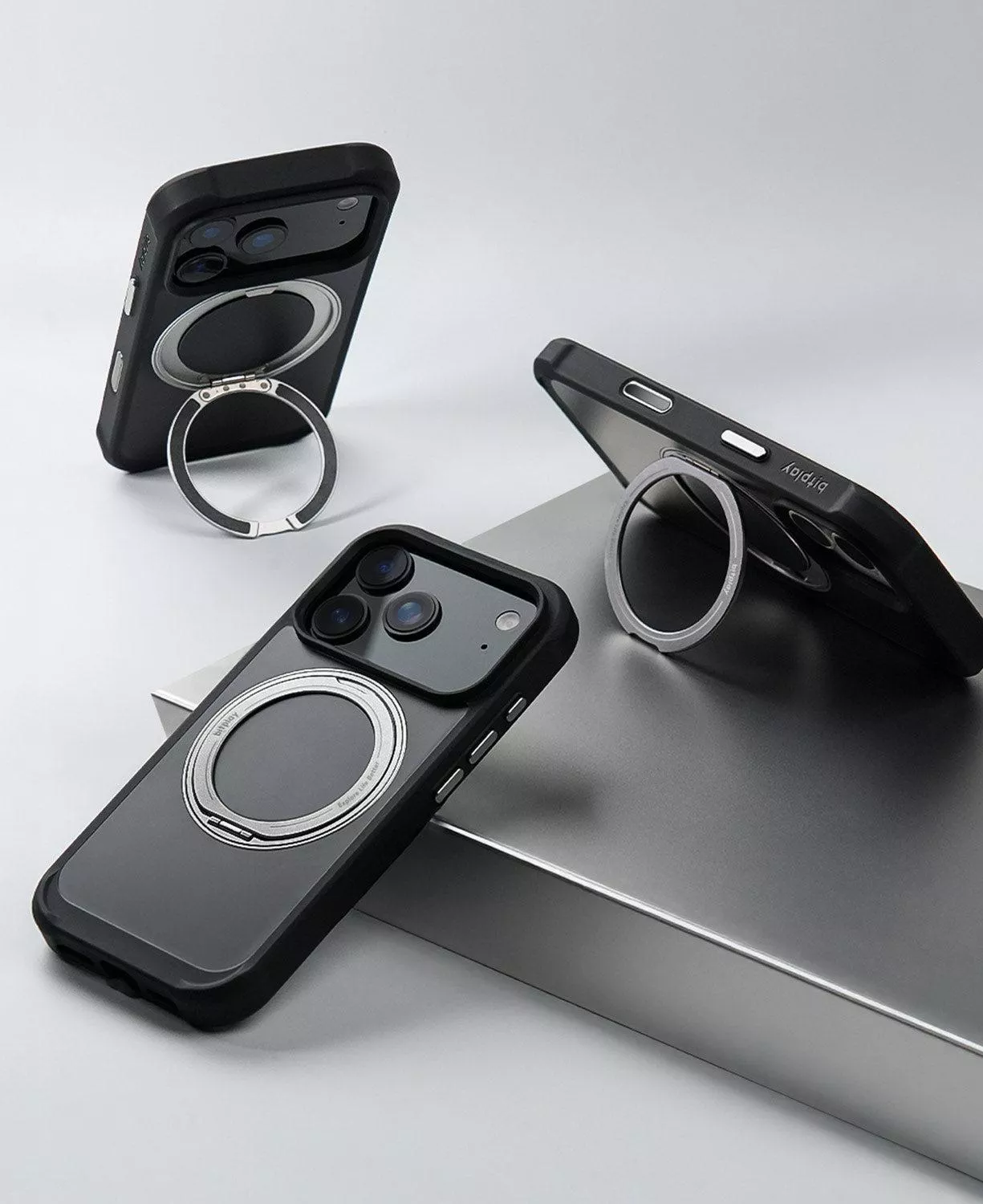 bitplay｜防摔磁吸立架殼 for iPhone 17 系列 暗夜黑