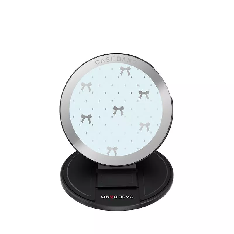 海鹽蘇打結MagSafe支架-Sea Salt Blue Bow