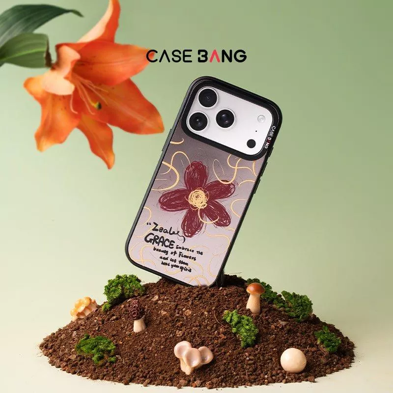 緋紅盛綻-新篇章系列-手機殼磁吸背蓋