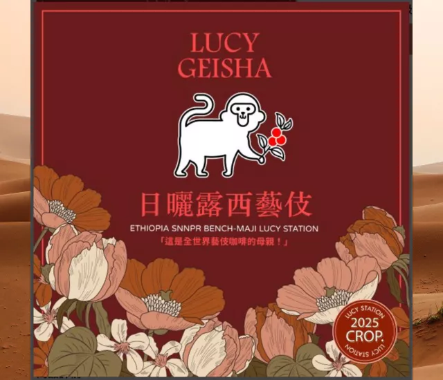 露西藝妓 衣索比亞 日曬 G1