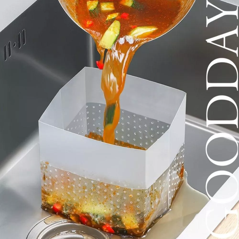 【台灣現貨】水槽過濾瀝水袋30入 洗手台濾水網 拋棄式 水廚房洗菜盆 自立瀝水袋 一次性 剩菜剩飯垃圾漏網 廚餘瀝水袋