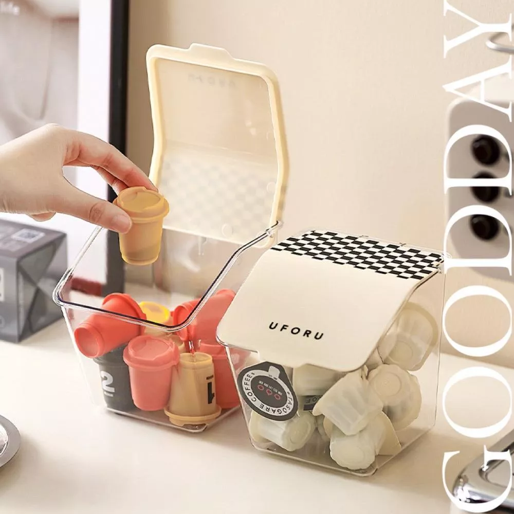 【台灣現貨】蔥薑蒜收納盒 咖啡膠囊盒 蒜頭盒 薑盒 廚房大掛藍 免打孔壁掛 帶蓋 防水 葱姜蒜收納盒 防灰塵