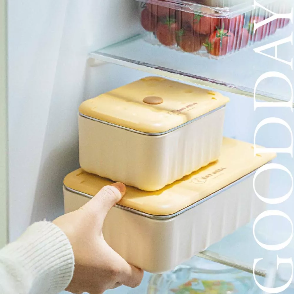 【台灣現貨】起司可微波保鮮盒 不鏽鋼便當盒 上班族 可微波 加熱便當盒 保鮮保溫 專用餐盒 上班族 學生 便當盒