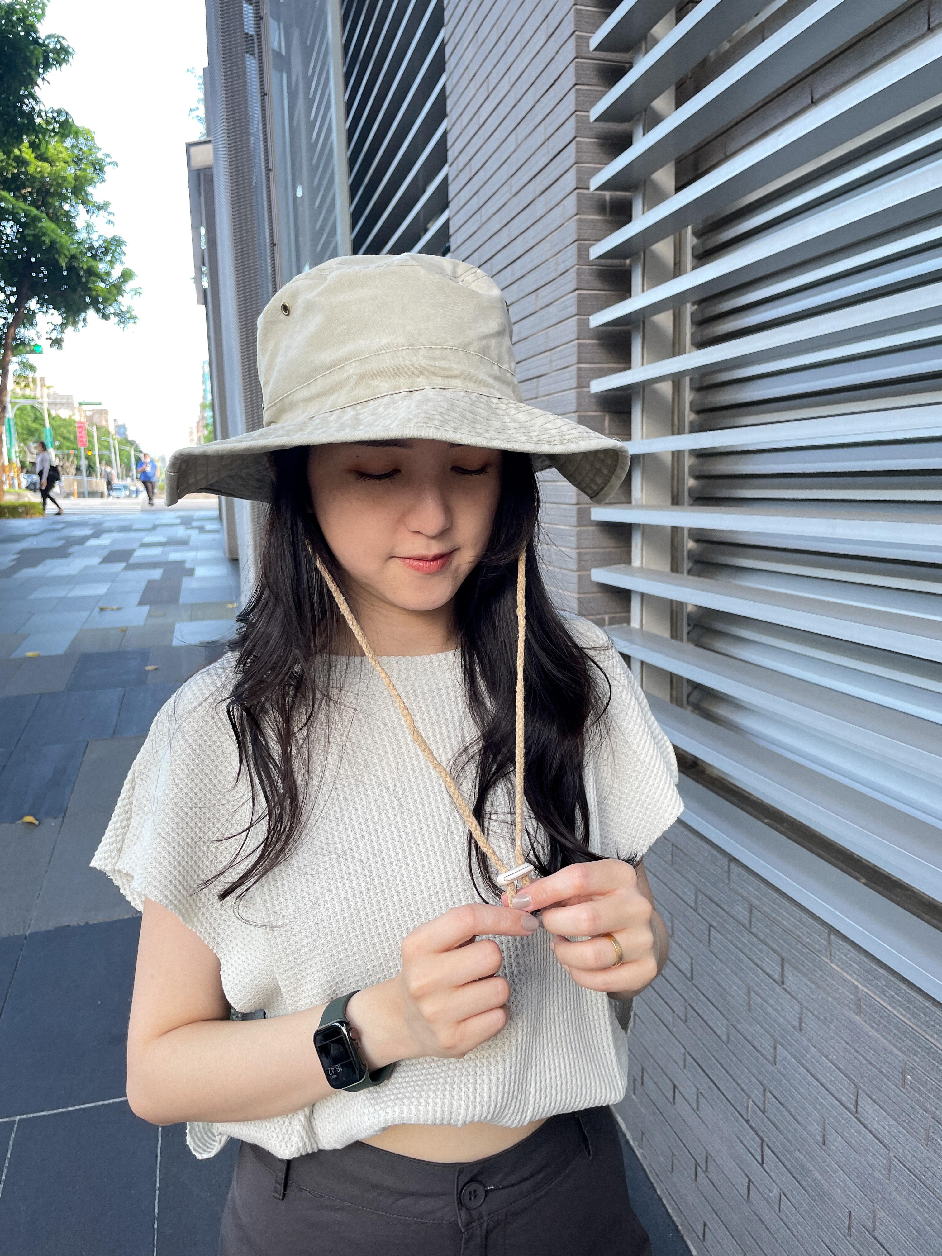 附繩登山帽