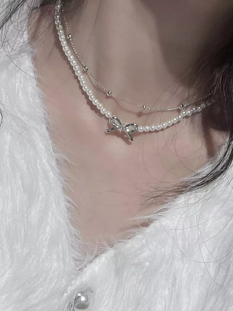 公主必備 蝴蝶結項鍊🎀