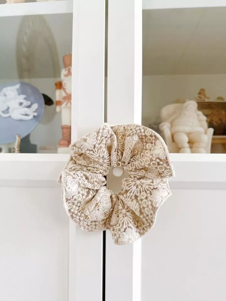 【京都限定】滿天星（印度刺繡/大款）_波浪圈髮束