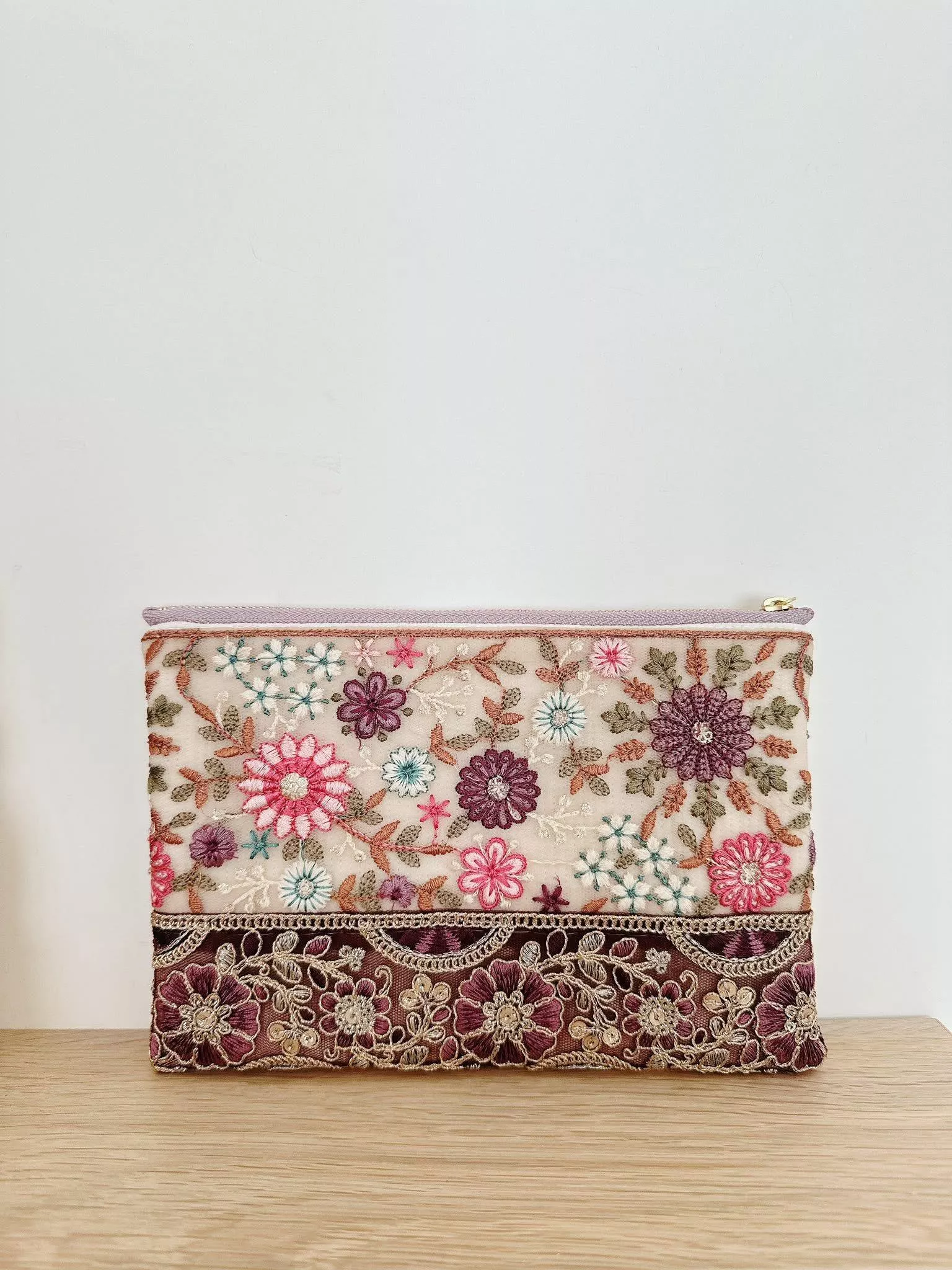 慶典（印度刺繡）_證件收納包