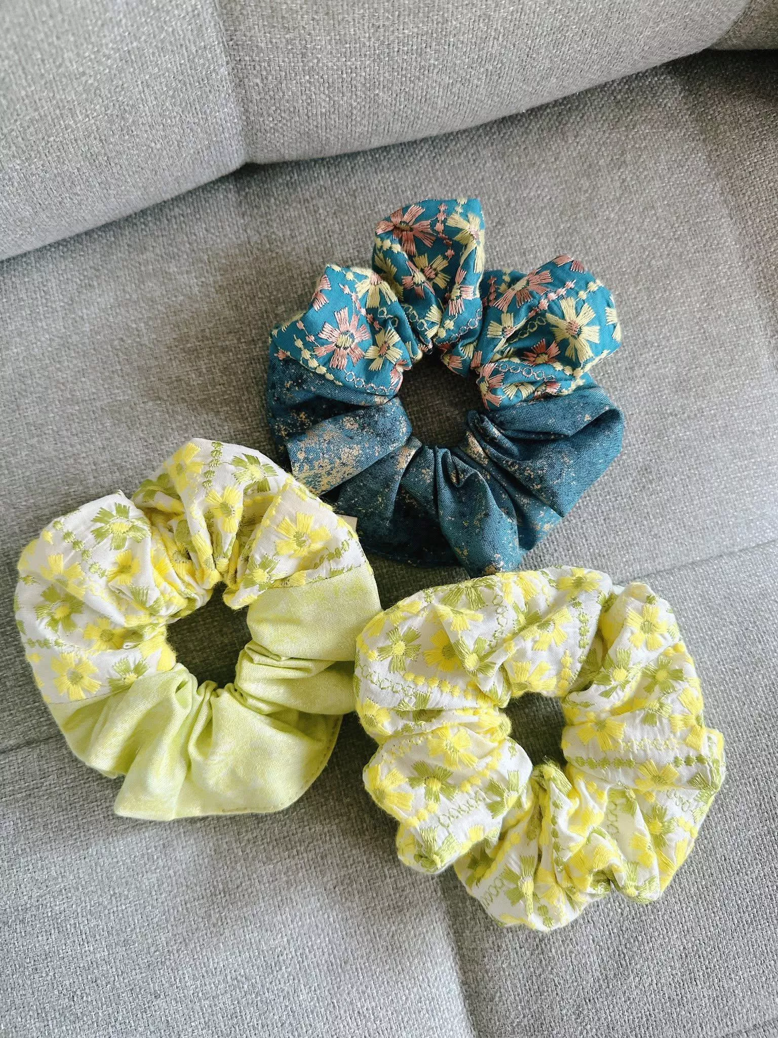 昭和喫茶室（京都刺繡拼接）_波浪圈髮束