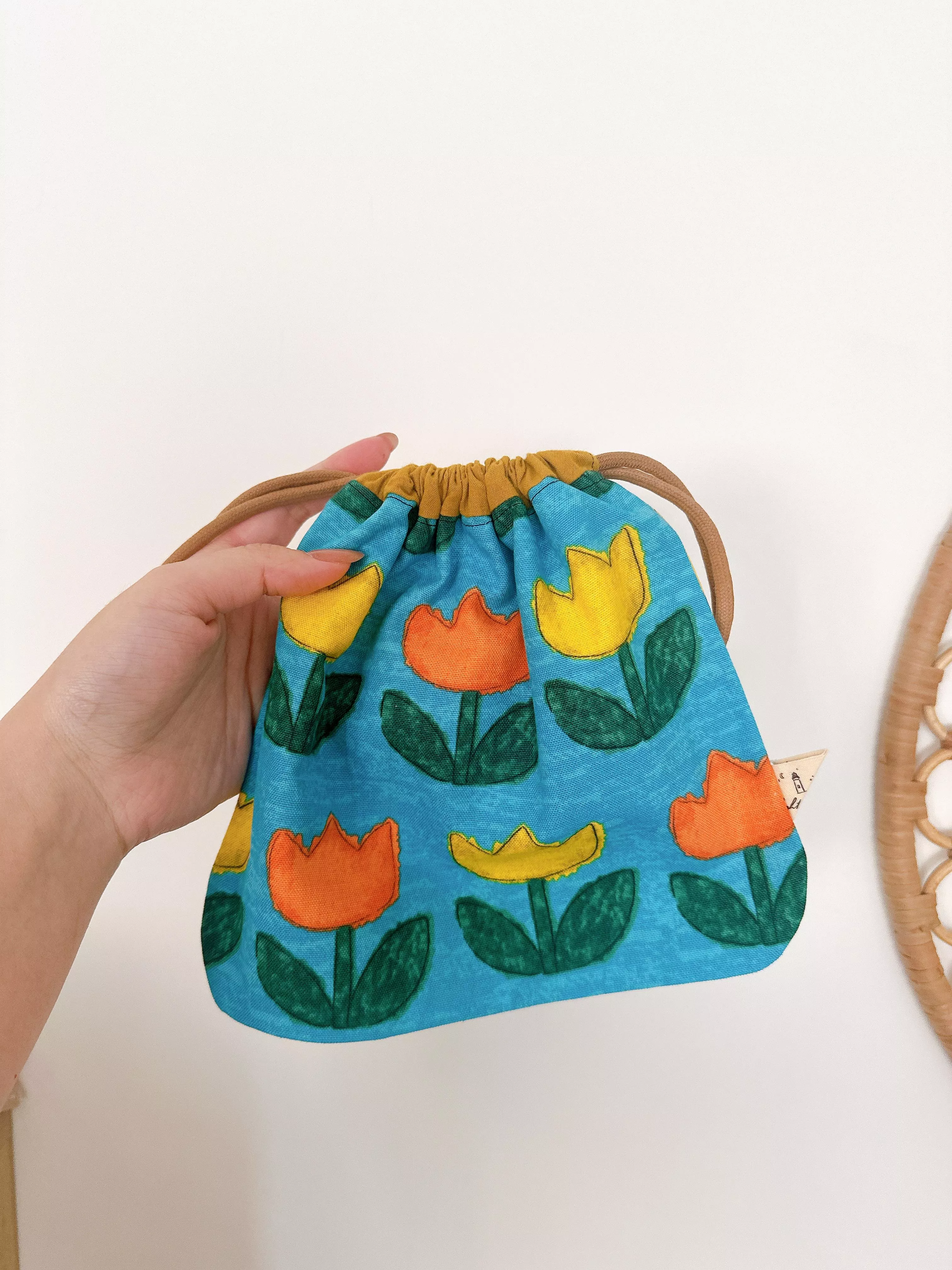 甜甜價出清_早期束口袋花色