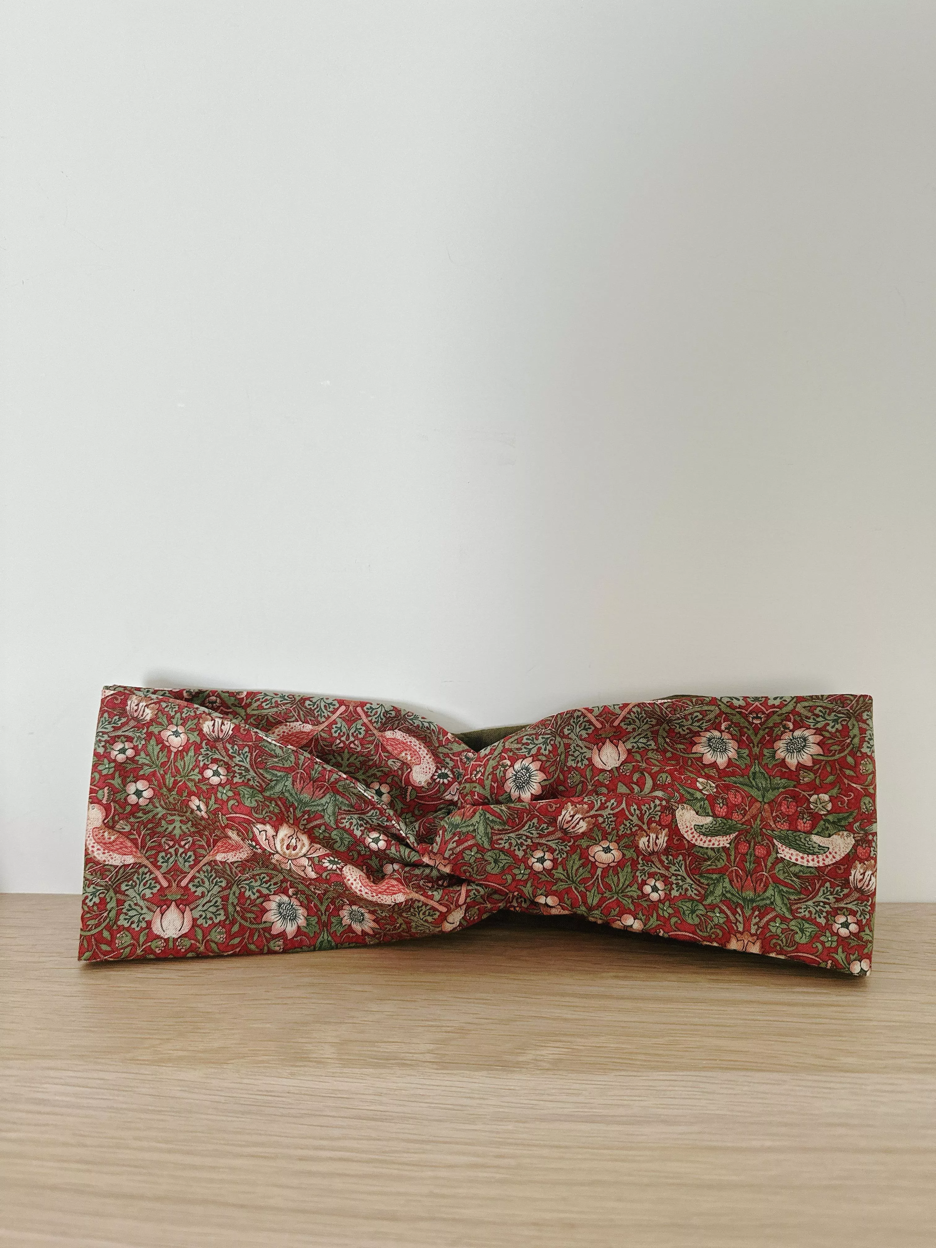 古銅園(藝術家系列)_ 寬版交叉綁式髮帶 古銅園(藝術家系列)_ 寬版交叉綁式髮帶