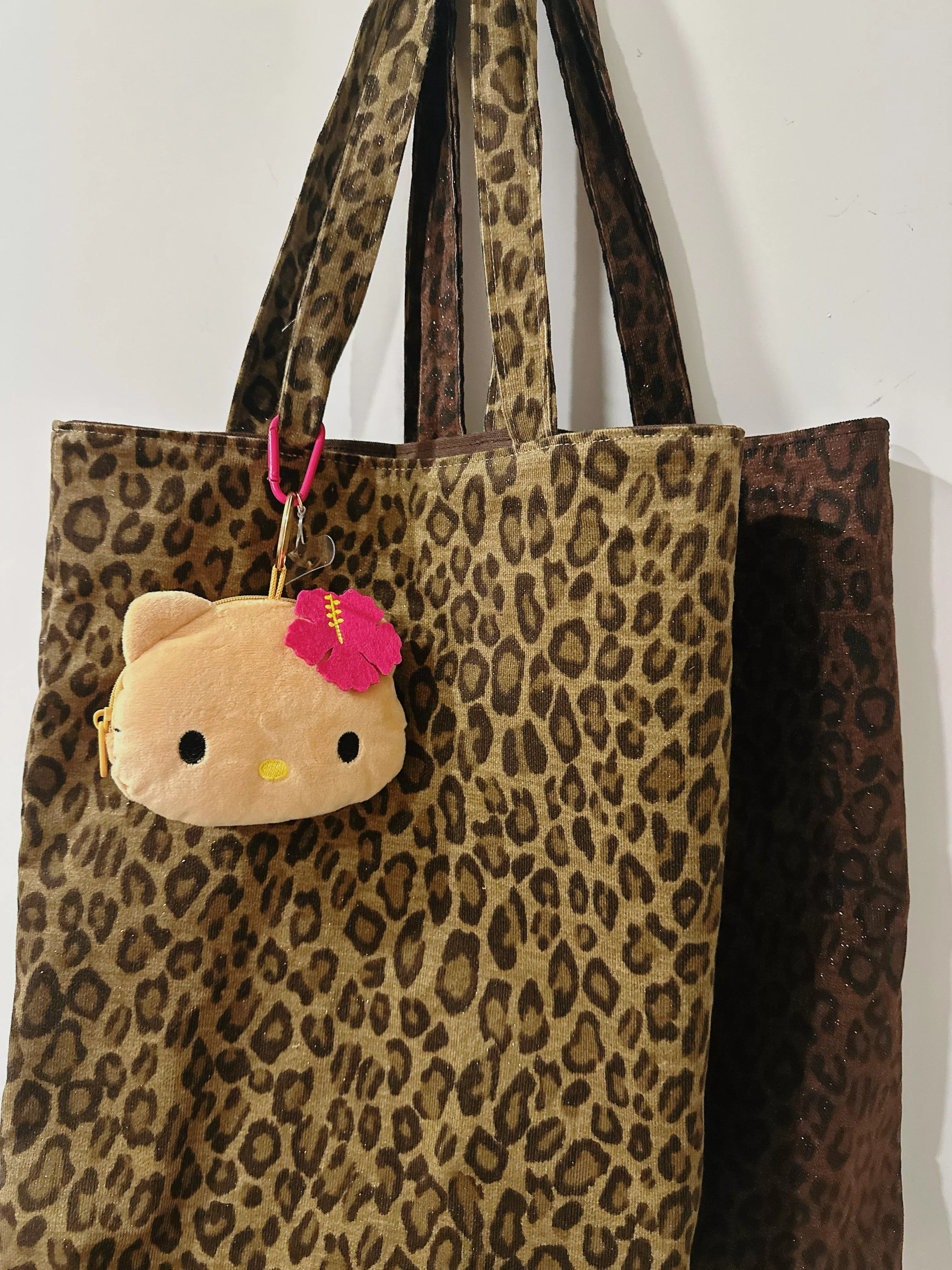 ［名古屋限定_無附娃娃］琥光豹影（沙棕、赤褐）｜手工立體肩背袋