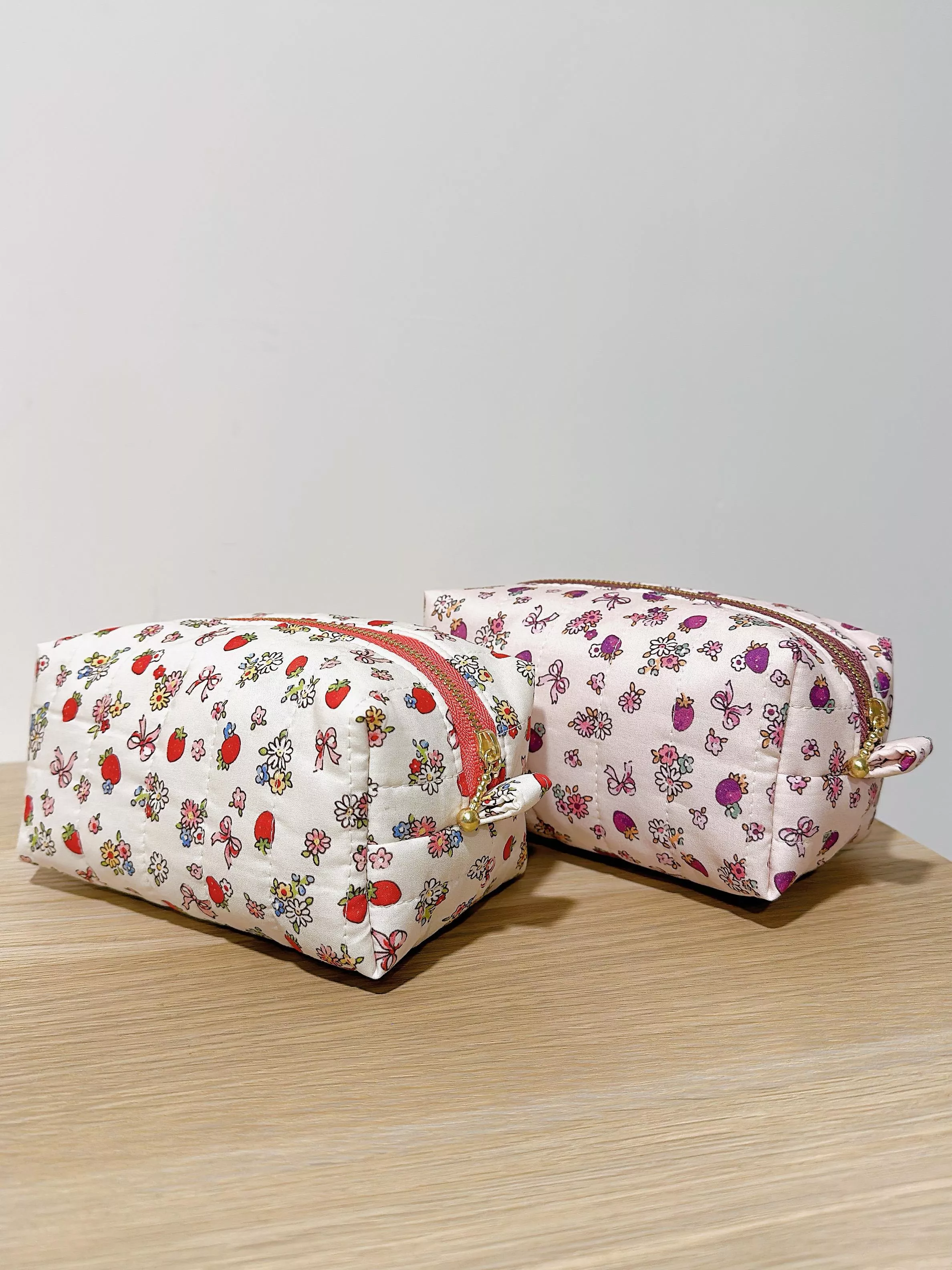 甜心莓果·紫花果醬(車棉系列)_雲朵吐司收納包 甜心莓果·紫花果醬(車棉系列)_雲朵吐司收納包