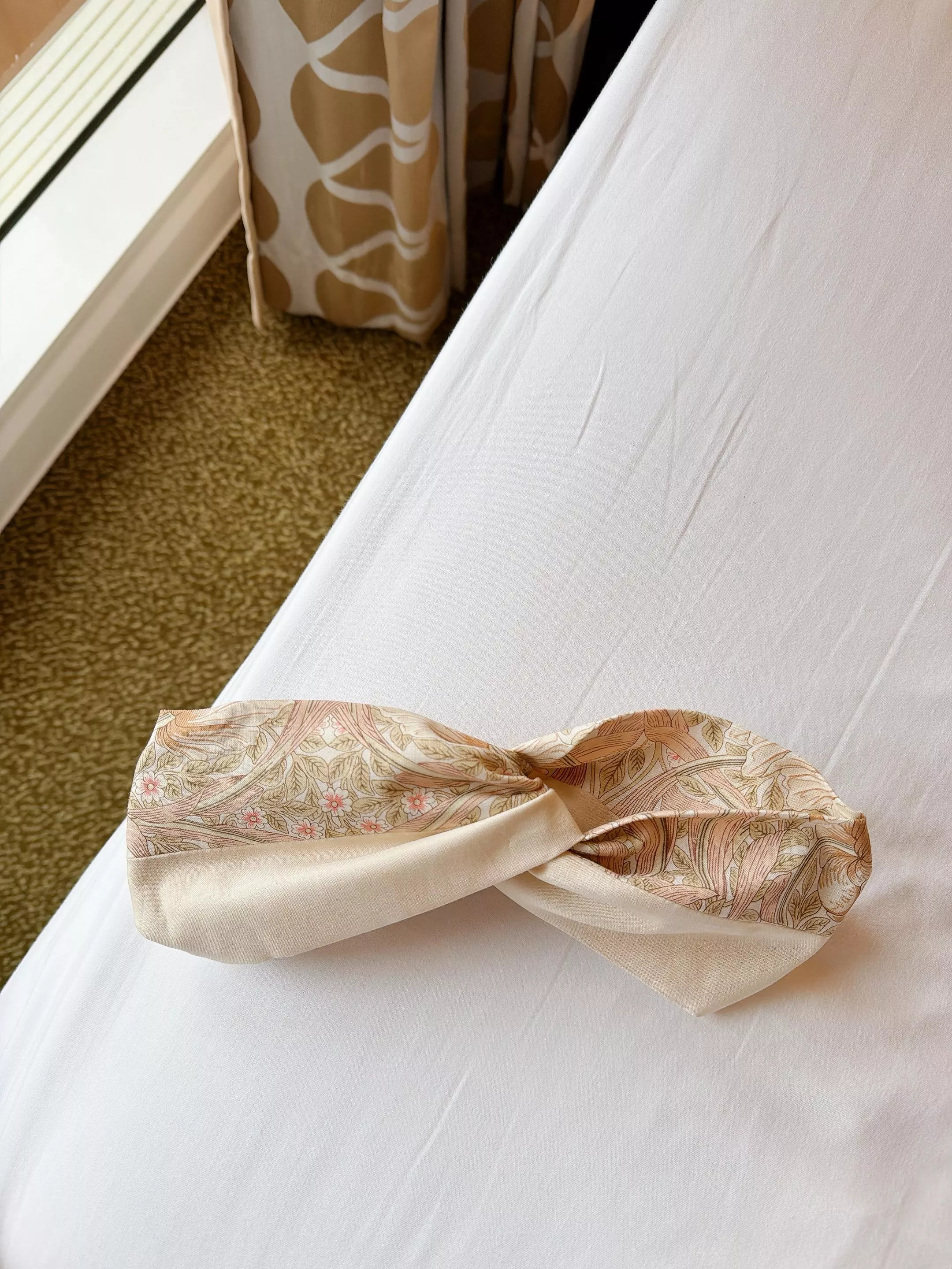 墨筆生花（藝術家系列）_極寬鬆緊髮帶