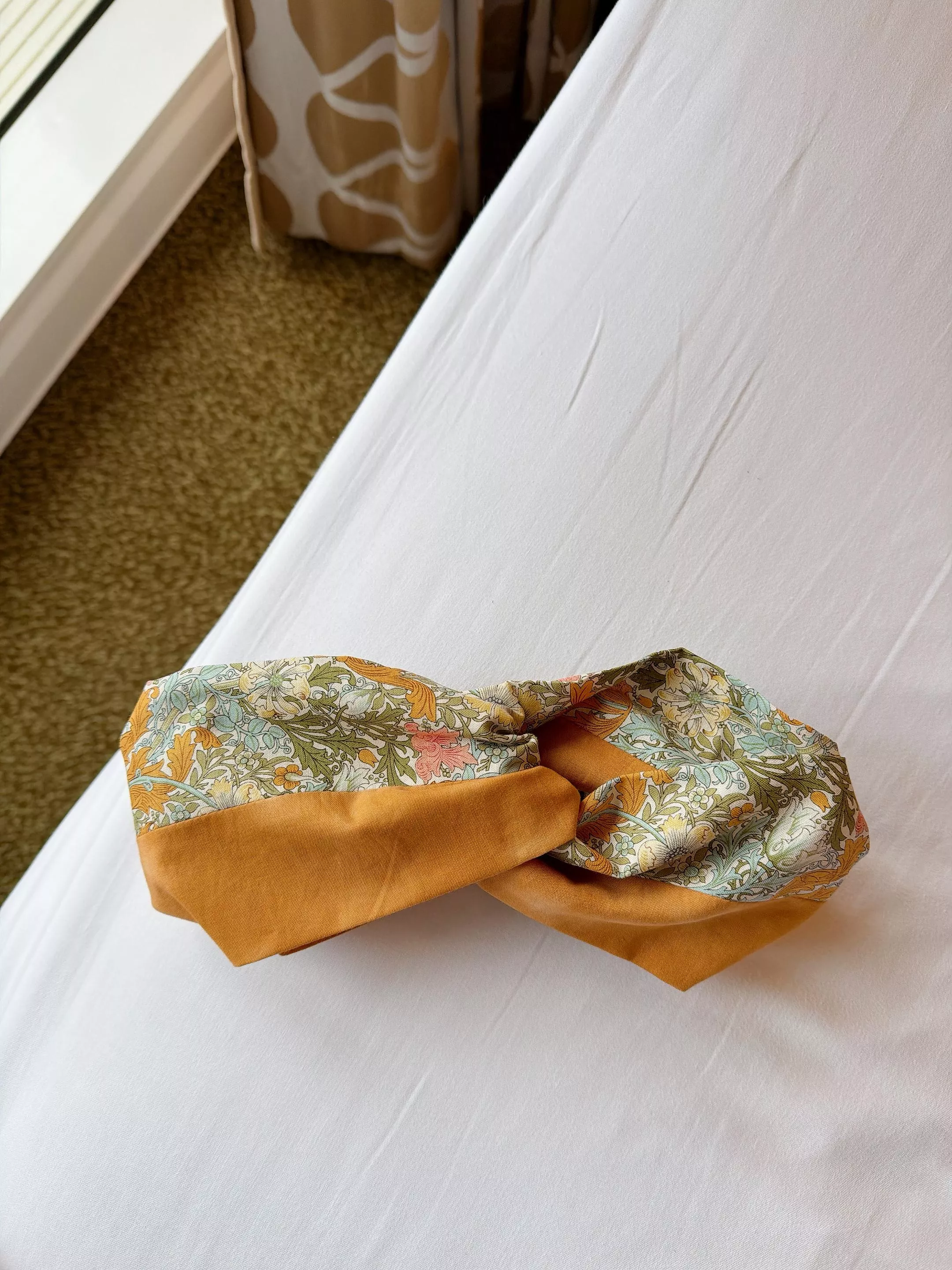 金黃潘帕斯（藝術家系列）_極寬鬆緊髮帶