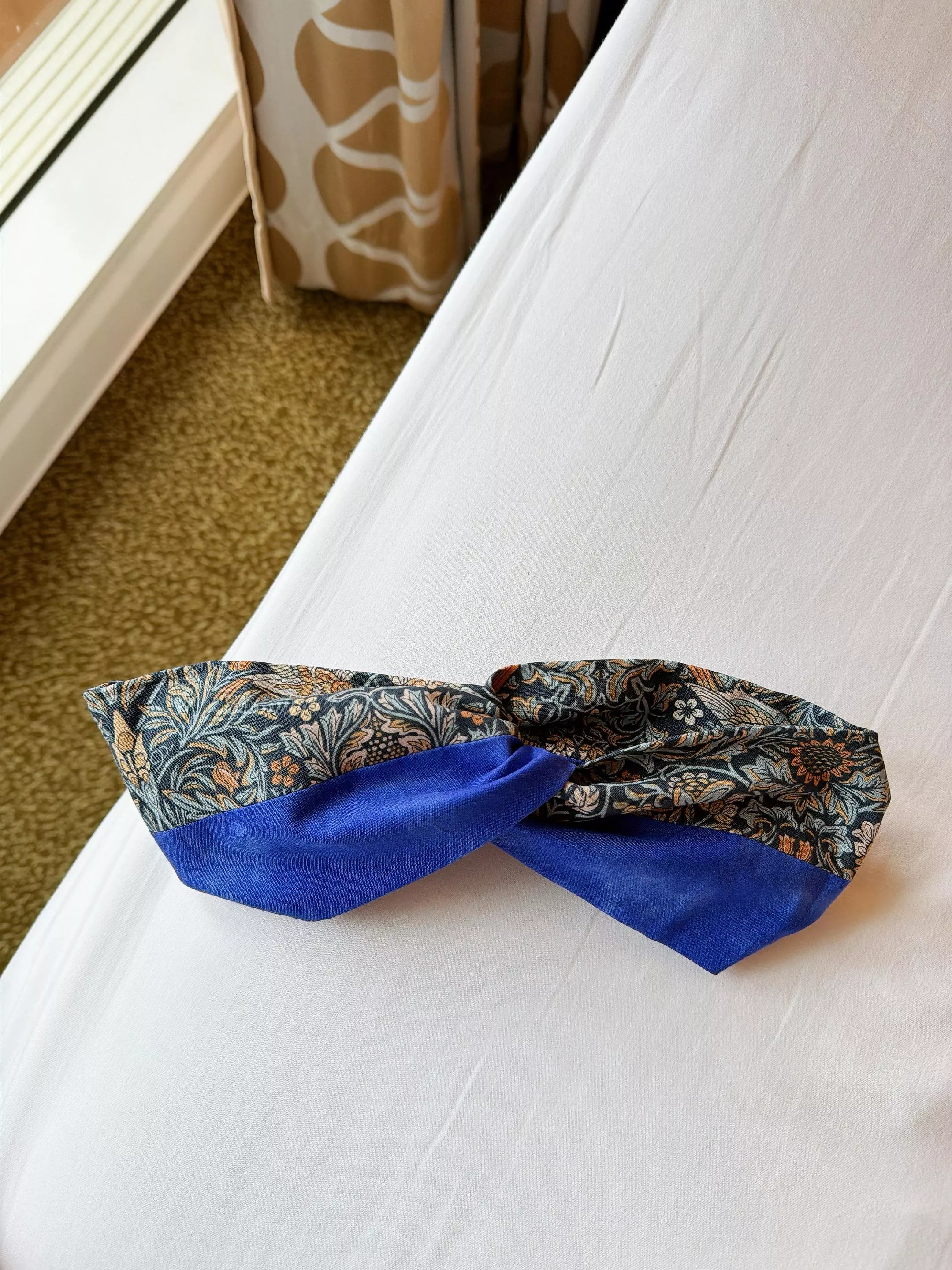 靛藍遺跡（藝術家系列）_極寬鬆緊髮帶