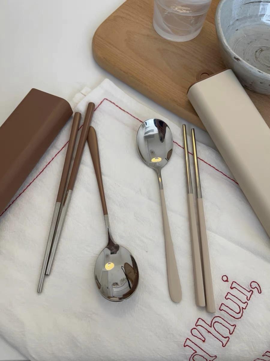 焦糖奶茶色餐具 (2 colors)