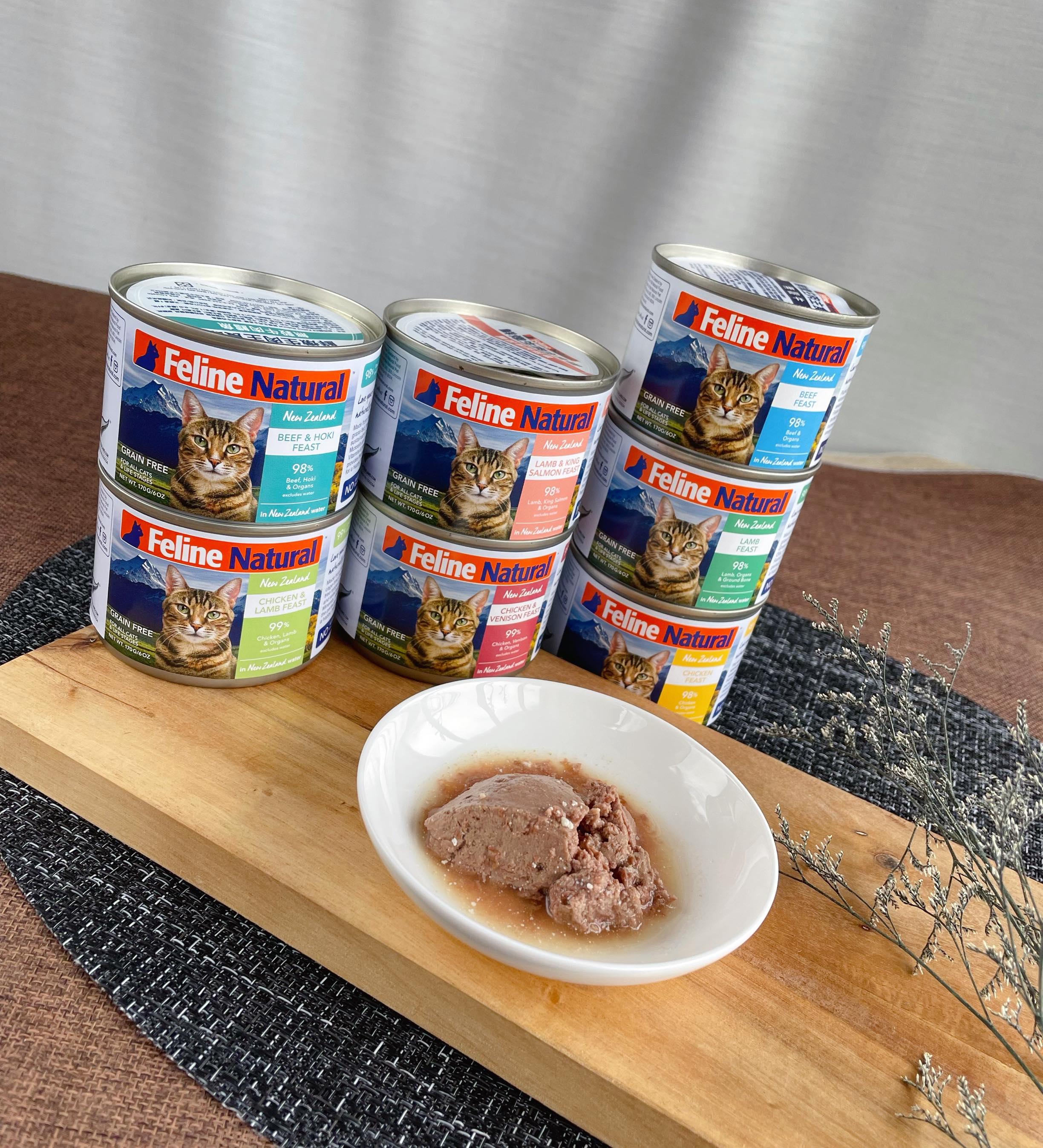 【K9 Feline Natural 鮮燉生肉主食罐 170g】無穀 無膠 紐西蘭 主食罐 貓罐 貓 罐