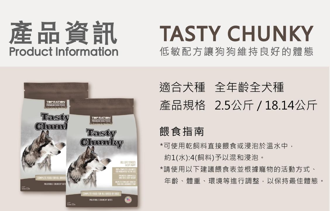 【美式優選 TOP RATION 狗狗飼料】平價 主食 台灣 狗飼料 狗 飼料 300g 2.5kg 18kg