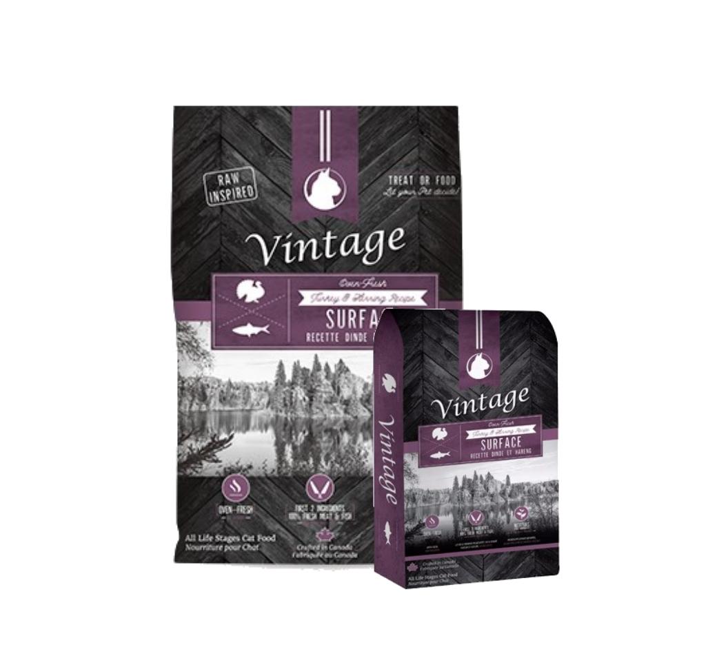 【凡諦斯 Vintage 貓用鮮肉烘焙飼料】無穀 盤烤 烘焙 貓糧 加拿大 貓飼料 貓 飼料 300g 4lb 10lb