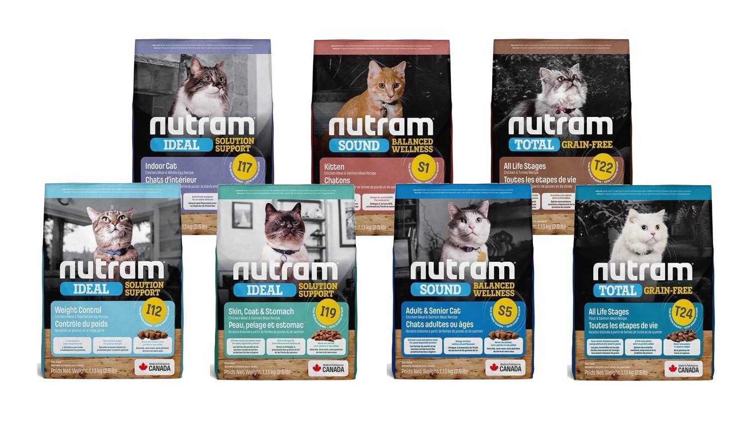【紐頓 Nutram 貓飼料】T22 T24 無穀 貓飼料 貓 飼料 1.13kg 2kg 5.4kg