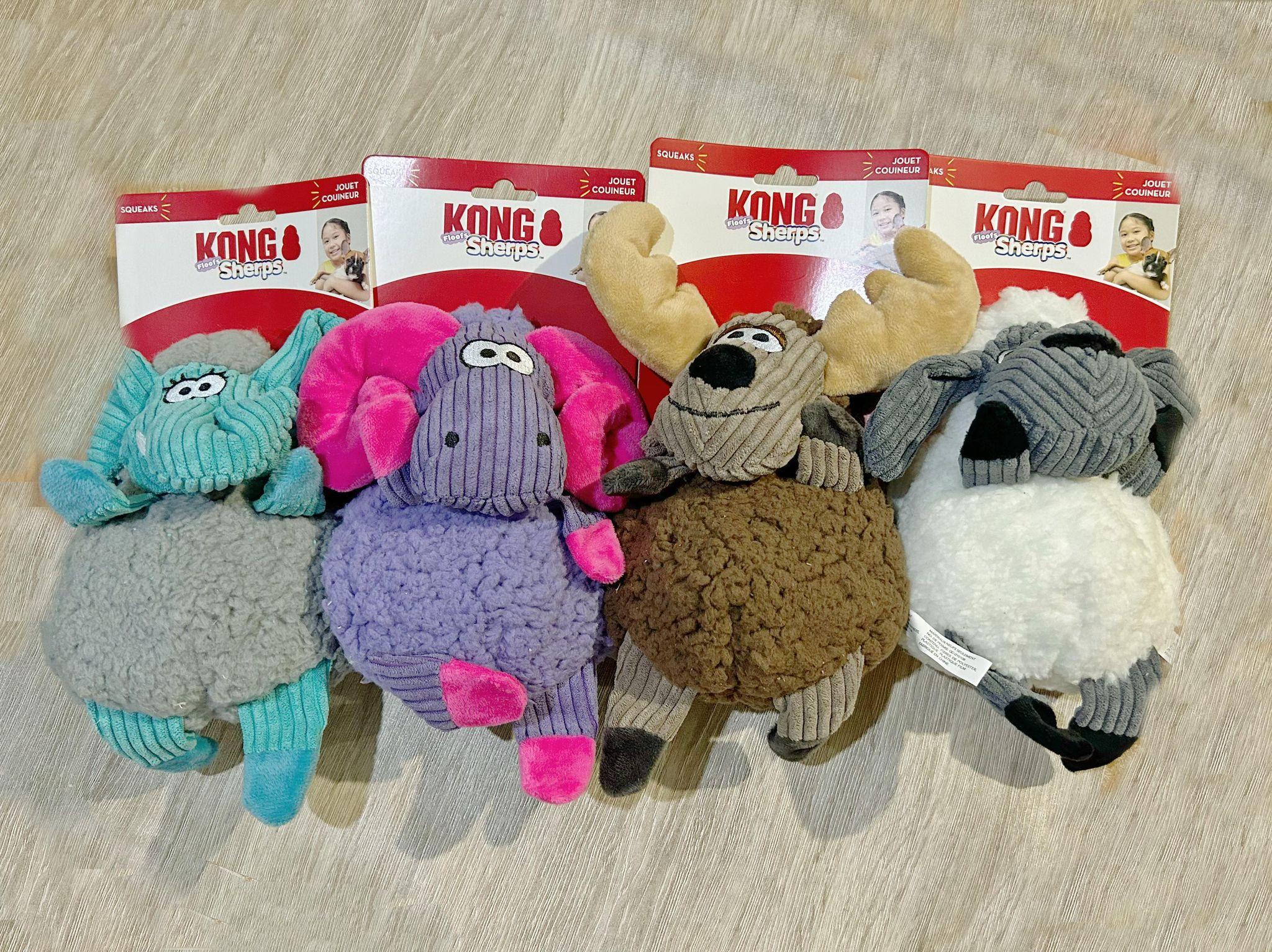 【KONG 犬用羔羊絨玩具】耐咬 羔羊絨 造型 中國 狗玩具 狗 玩具