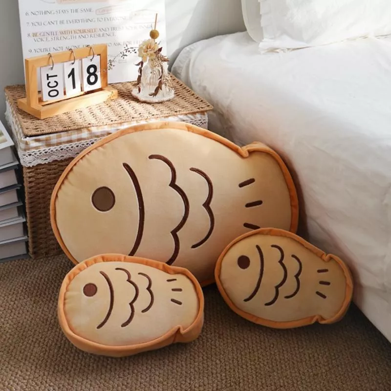 可愛鯛魚燒抱枕