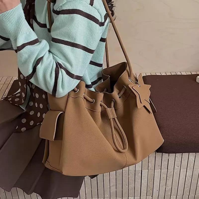 抽繩星星托特包