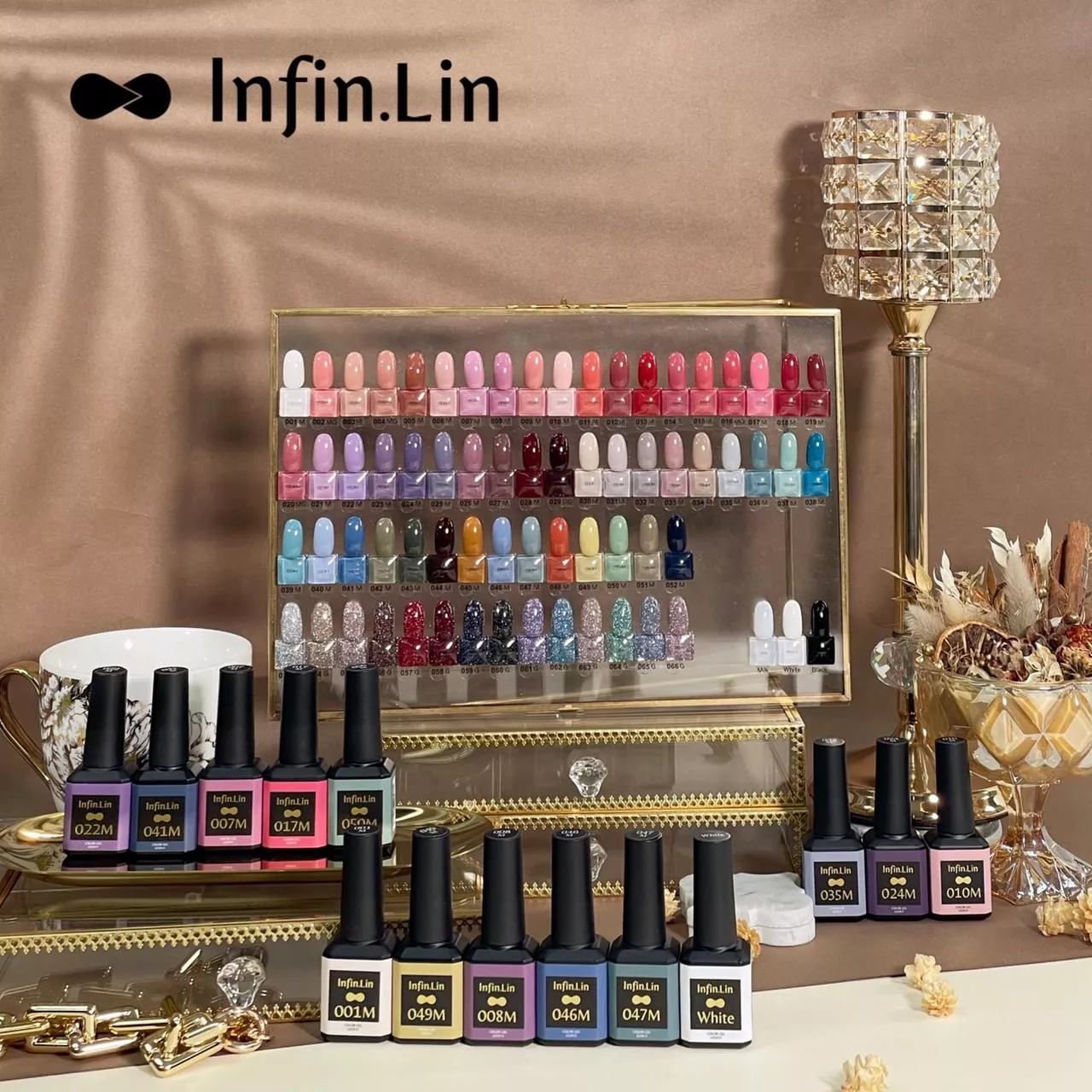 Infin.Lin 彩色甲油膠 基礎色系列