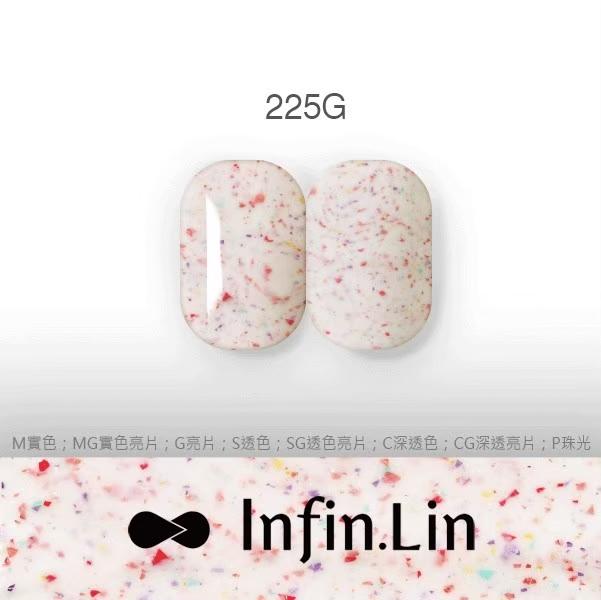 Infin.Lin 彩色甲油膠 優格系列（色號224G～229G）