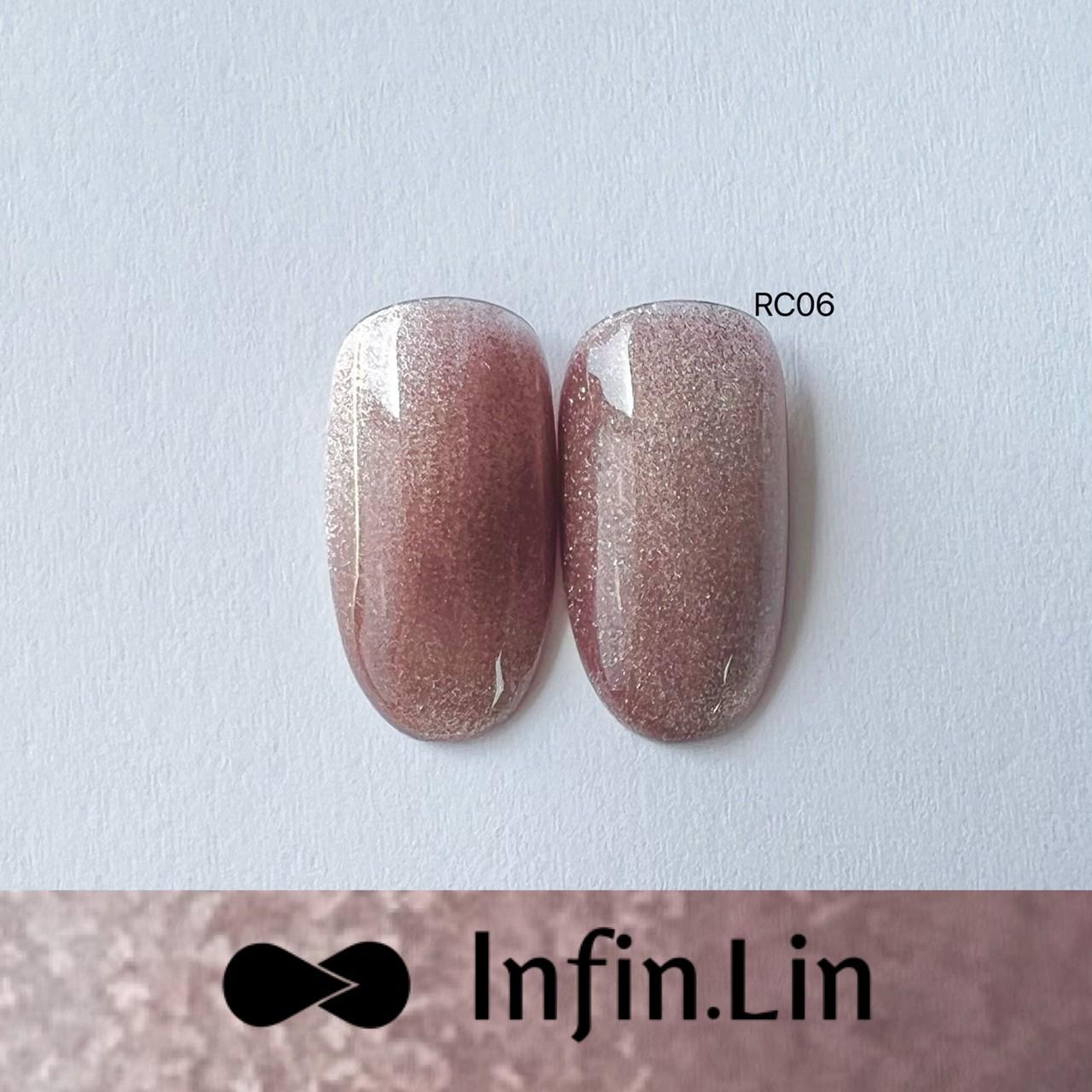 Infin.Lin 彩色甲油膠 晶石貓眼系列（色號JCC、RC06、RC07）