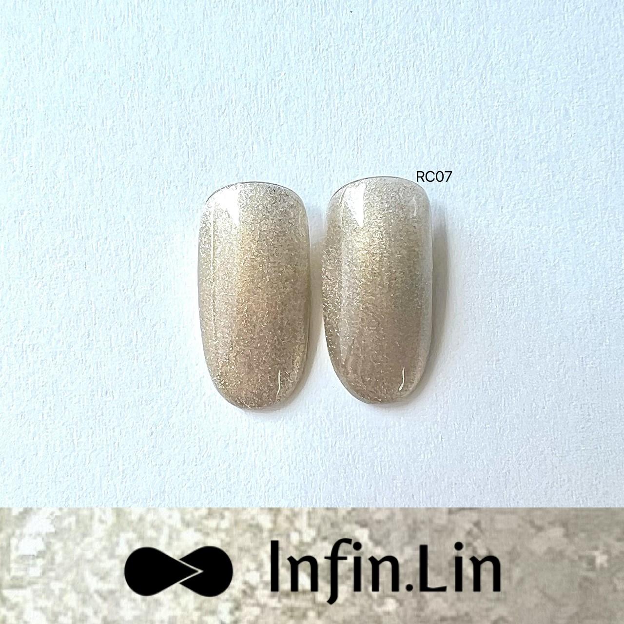 Infin.Lin 彩色甲油膠 晶石貓眼系列（色號JCC、RC06、RC07）