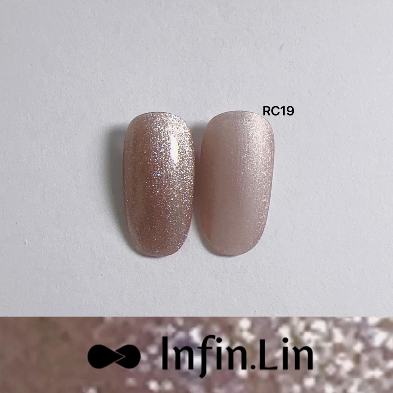 Infin.Lin 彩色甲油膠 彩虹貓眼系列（色號RC16～RC21）