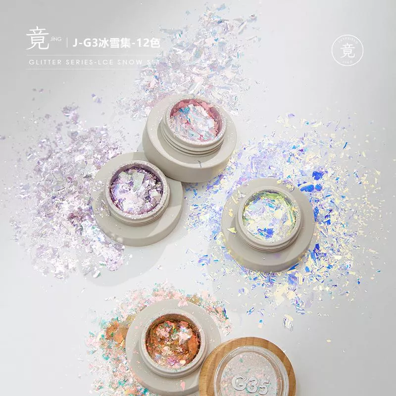 JING 竟 G 素材粉系列 冰雪集