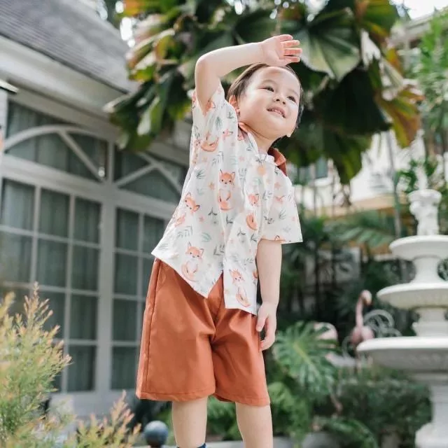 ｜預購｜泰國🇹🇭童裝 小狐貍與兔子的森林 男款