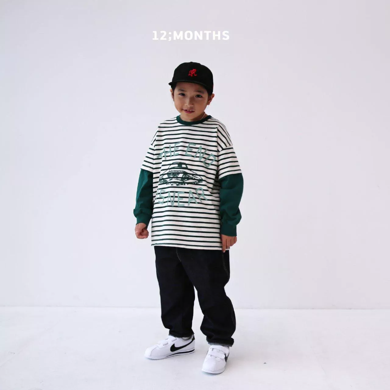 ｜預購｜UFO條紋踢