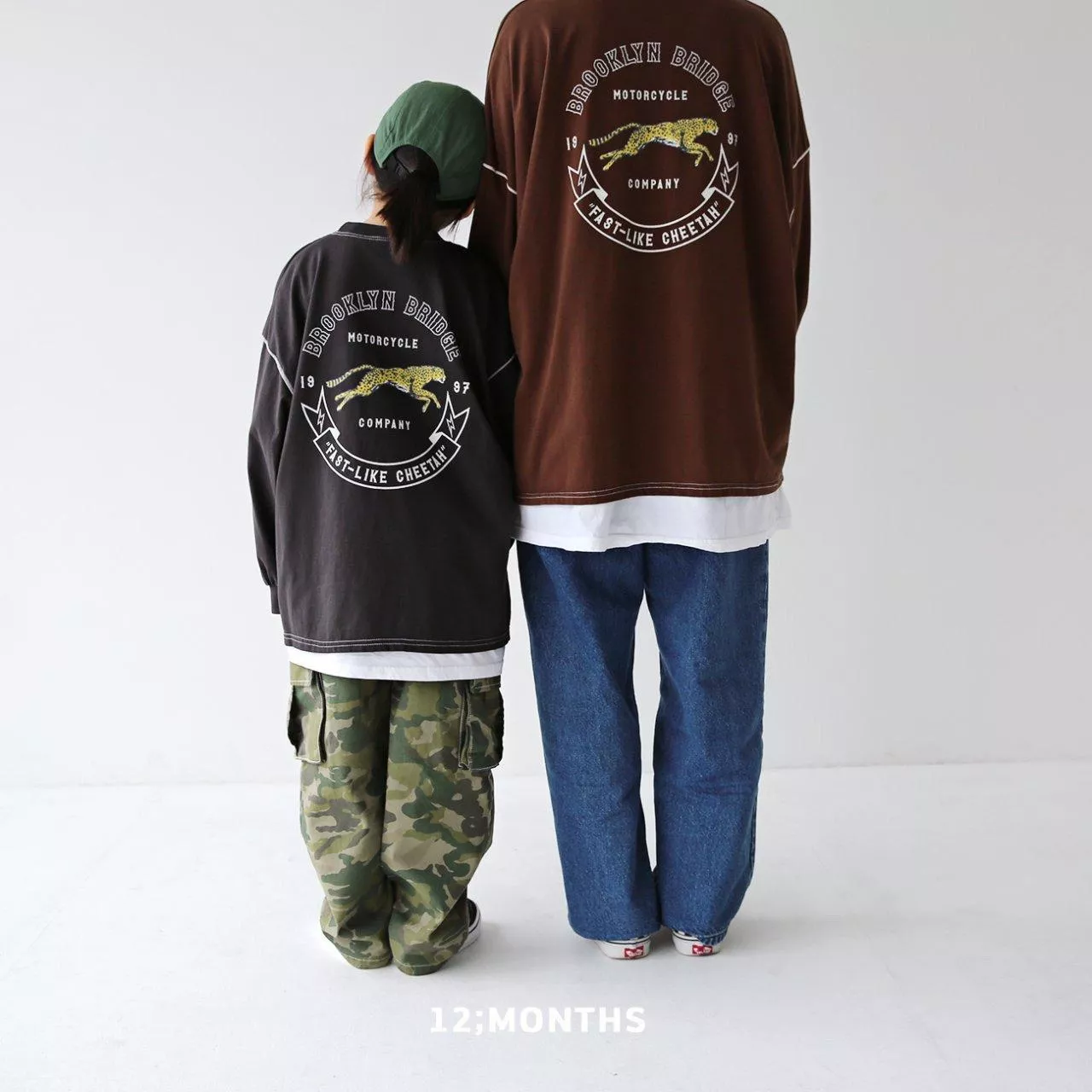 🌟親子款🌟｜預購｜反車線花豹長踢