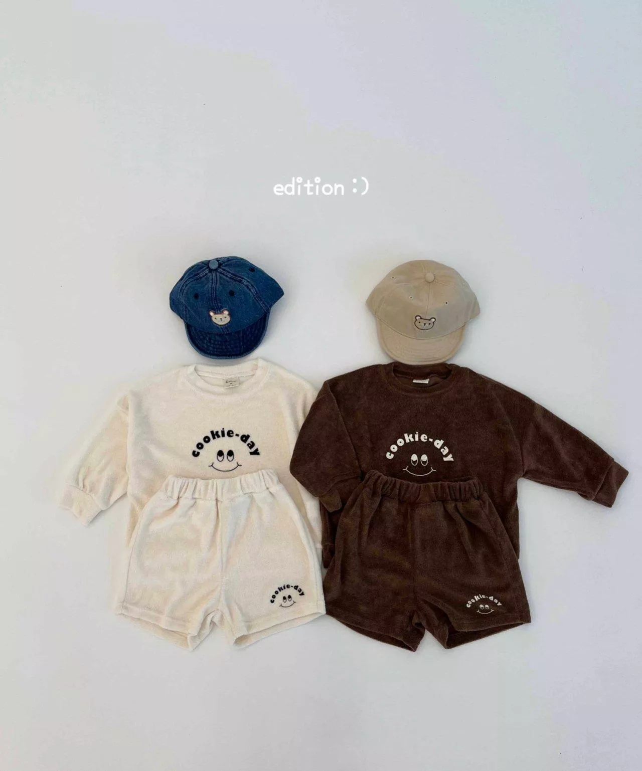 ｜預購｜餅乾毛巾布套裝