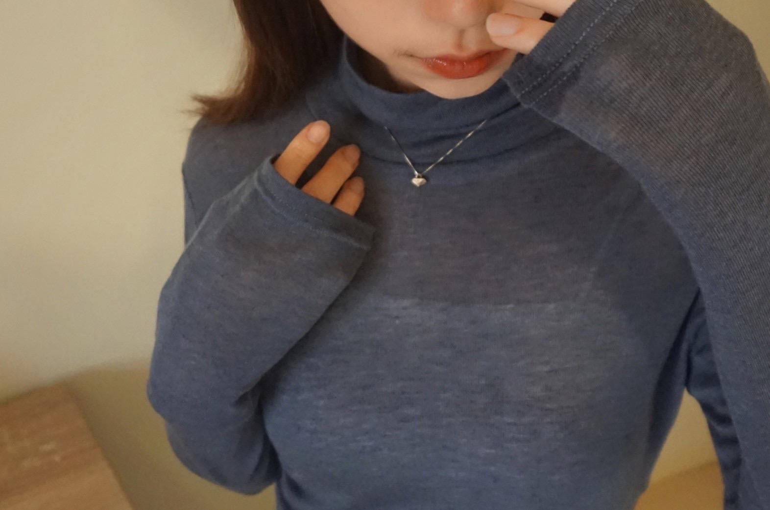 Iceberg necklace 冰石純銀項鍊