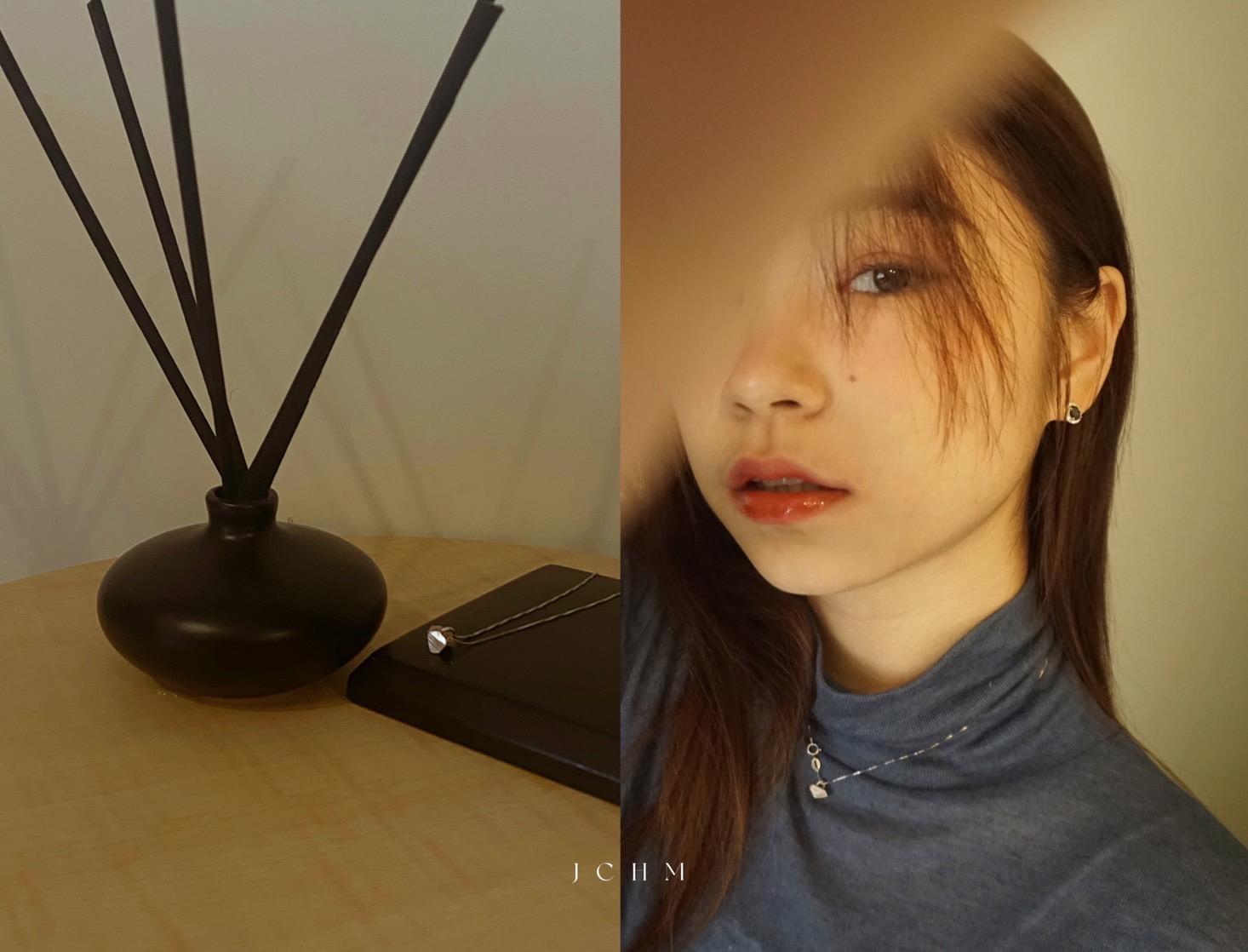 Iceberg necklace 冰石純銀項鍊