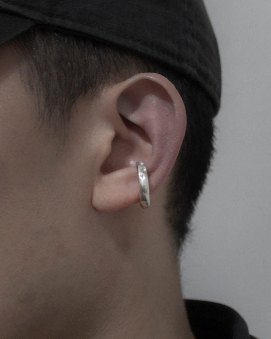 Moon silver ear cuff 純銀耳骨夾